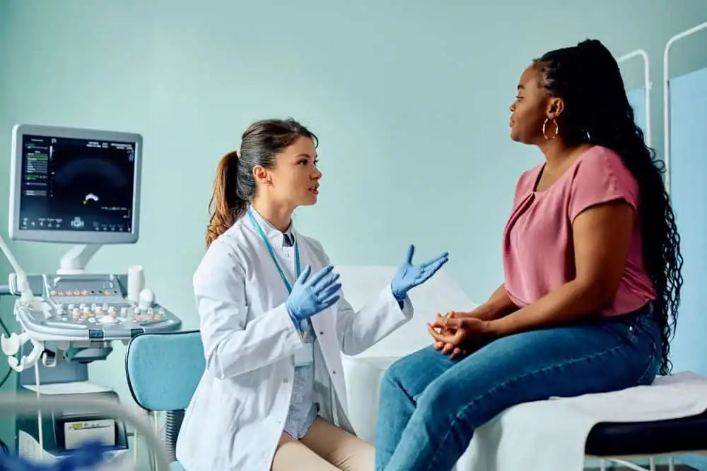 Rejuvenating Intimacy: Exploring Surgical Solutions for Vaginal Laxity 1 Woman have consultation about vaginal laxity Arundel
